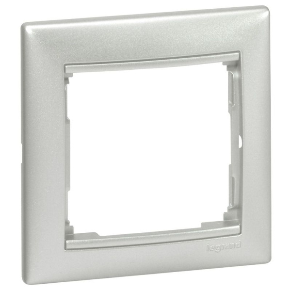 Рамка 1-м СП Valena IP20 горизонт. алюм. (DIY-упак.) IEK 694330