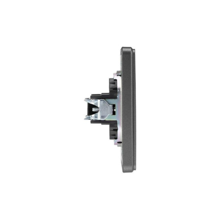 Розетка СП ROUND HDMI IP20 титан Kranz KR-78-0730-2