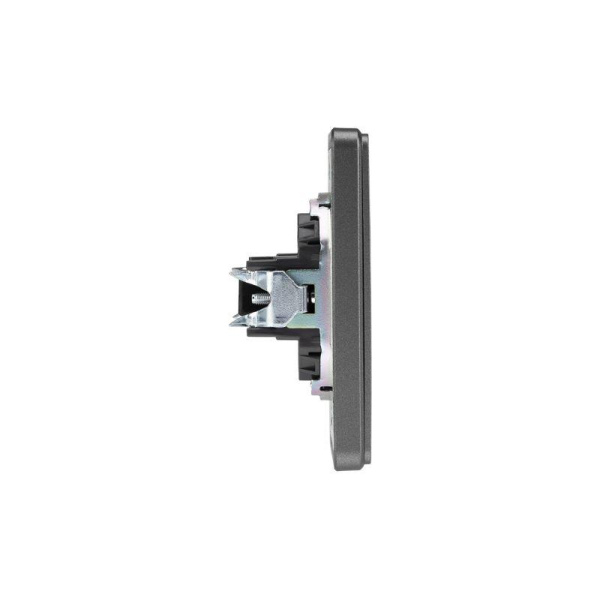 Розетка СП ROUND HDMI IP20 титан Kranz KR-78-0730-2