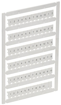 Маркер для CTS/CP 4кв.мм "1-10" ARMAFIX IEK AF-CT10D-M-004-01