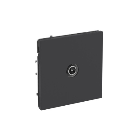 Розетка телевизионная проходная TV KANT черн. уголь DKC 7012513
