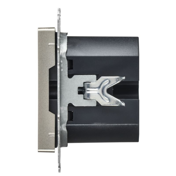 Розетка СП BRITE РЮ12-1-БрШ USB C 65Вт высокоскор. заряд. шампань IEK BR-U13-065-K37