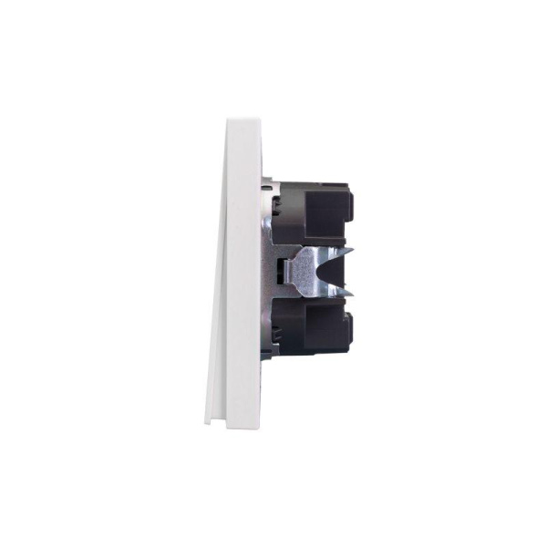 Выключатель 2-кл. СП STRONG MIELE 10А жемчуж. Kranz KR-78-0706-4