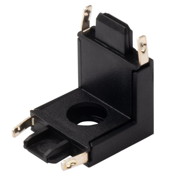 Коннектор V-образный MTR16 CV-BL накладной шинопровод низковольтный черн. JazzWay 5057319