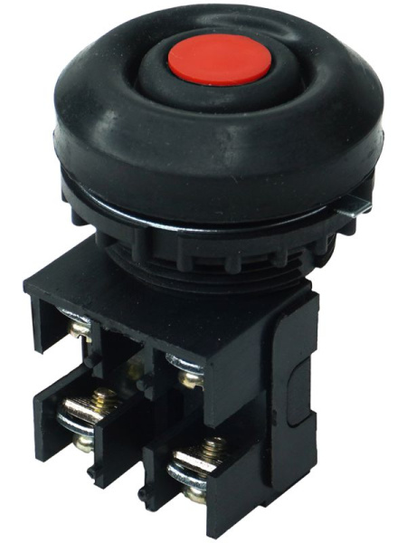 Кнопка ВК-30-10-11110-54/1з+1р красн. 10А IP54 Электротехник ET052700