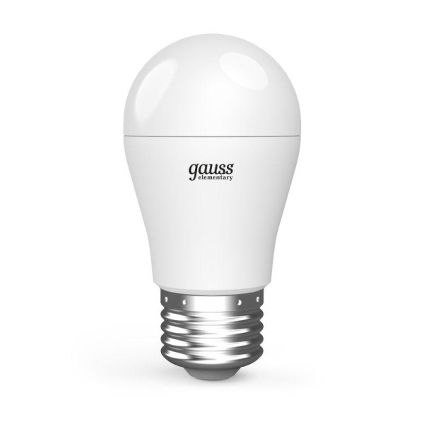 Лампа светодиодная Basic 13Вт P45 шар 3000К тепл. бел. E27 1200лм GAUSS 10502132