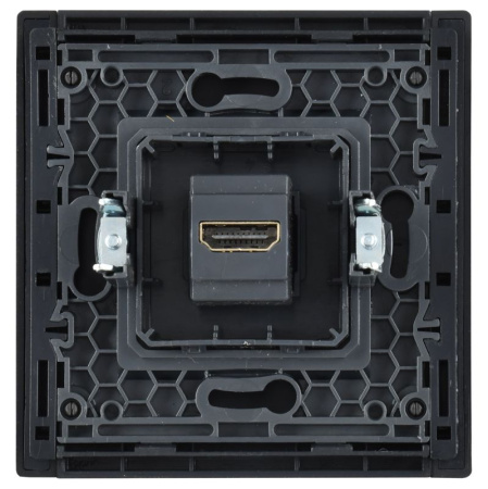 Розетка HDMI FORTE&PIANO FP340 сер. IEK FP-H10-K03