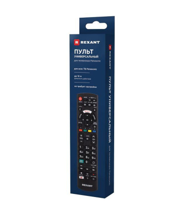 Пульт универсальный для телевизора Panasonic Rexant 38-0008