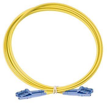 Патч-корд оптический дуплексный OS2 9/125 LC-LC 5м Eurolan 41F-S2-LC-LC-05