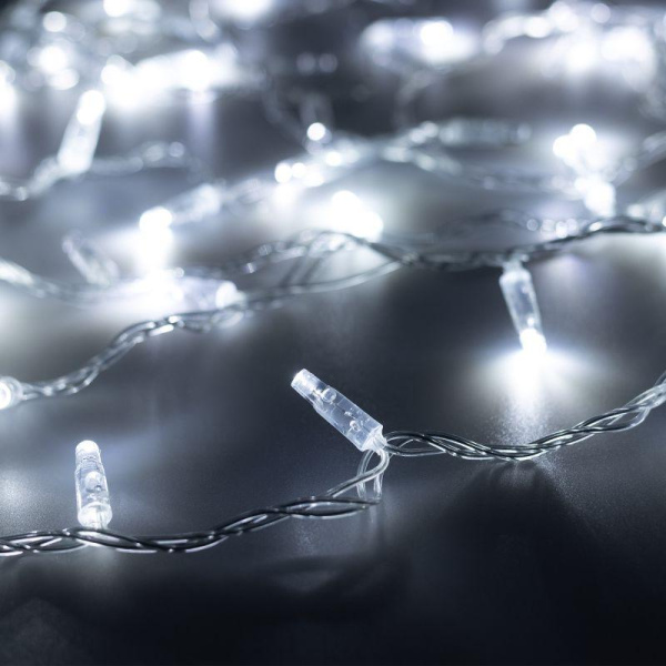 Гирлянда светодиодная ARD-STRING-CLASSIC-1000-CLEAR-100LED-PULSE White230В 7Вт IP65 Ardecoled 031638