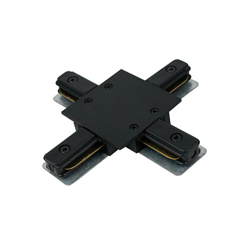 Коннектор шинопровода X-образный XC-B-TL TOP-LINE черн. IN HOME 4690612045405