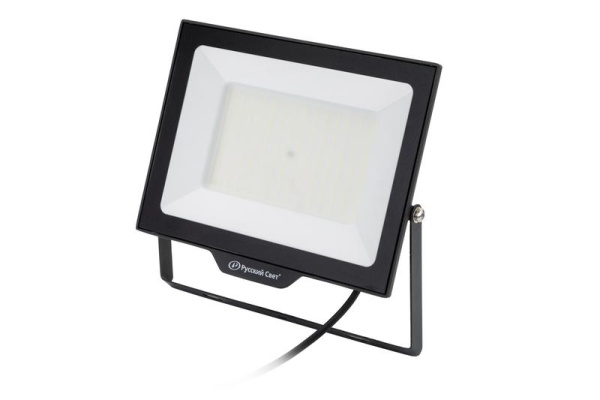 Прожектор светодиодный СДО FL 10 C 150W VW 840 BK CL 327х260х31.5мм 150Вт 4000К IP65 уличный черн. Русский Свет 15081023280
