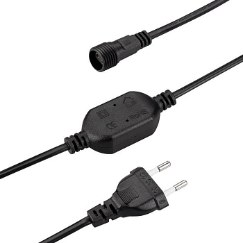Шнур питания ARD-ICICLE-CLASSIC-1.5M 230В 1.6А черн. Ardecoled 044774