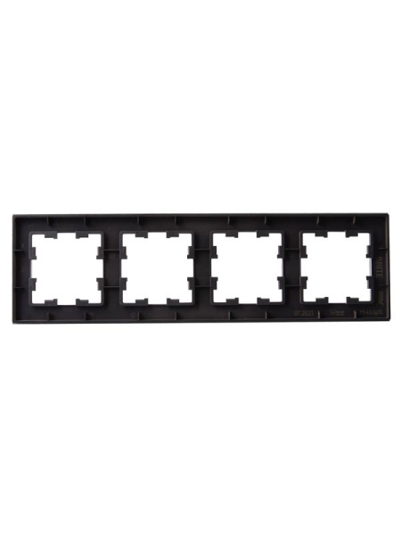 Рамка 4-м BRITE РУ-4-2-БрТБ стекло темн. бронза IEK BR-M42-G-K45