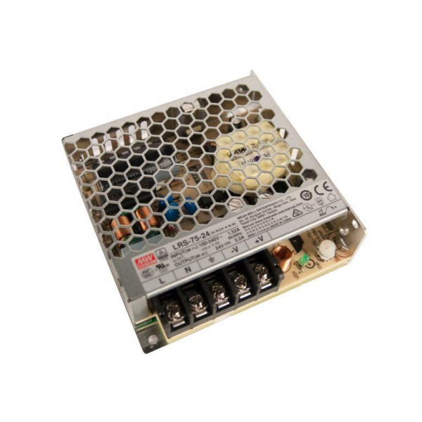 Драйвер для светодиодной ленты Meanwell LRS-75-24 75Вт 48В IP20 99х97х30мм VARTON LRS-75-48