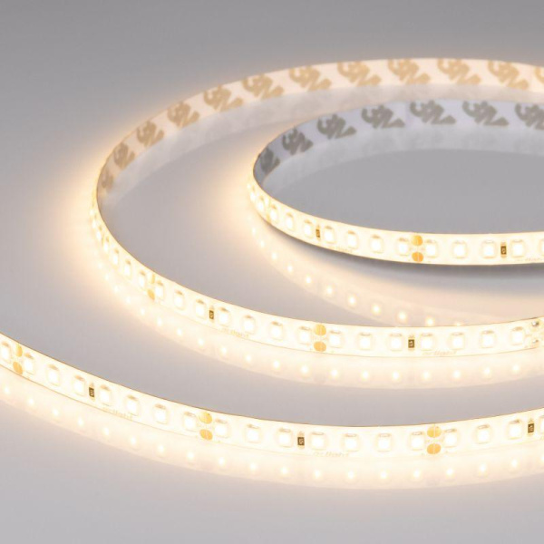 Лента светодиодная RTW-SE-A140-8mm 24В Warm 2700К 5Вт/м IP65 герметичная (уп.5м) Arlight 057517