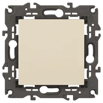 Выключатель 1-кл. СП Elegance 14-1101-02 10А IP20 250В 10AX механизм сл. кость Эра Б0034208