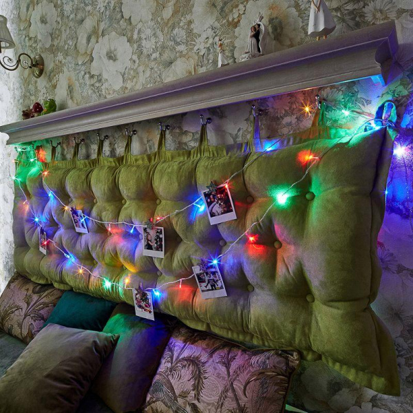Гирлянда светодиодная "Твинкл Лайт" 6м 40LED мультиколор 5.1Вт IP20 провод ПВХ прозр. Neon-Night 303-179