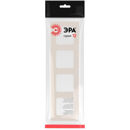 Рамка 4-м 12-5204-15 Классик перламутр. Эра Б0067768