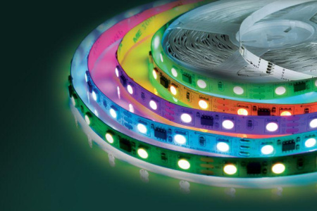 Лента светодиодная DSL-005 18LED/м RGB (уп.10м) Camelion 15683