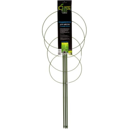 Поддержка для цветов 4 кольца 90см (60/180) GFS-4-90 Green Apple Б0008278