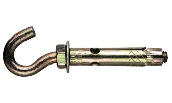 Болт анкерный с крюком М12 16х80 (уп.15шт) Промрукав PR08.3937