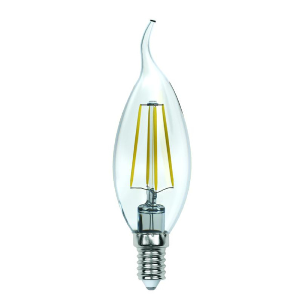 Лампа светодиодная LED-CW35-13W/4000K/E14 /CL PLS02WH Sky 13Вт прозрачная 4000К E14 нейтр. бел. (упак. картон) Uniel UL-00005904