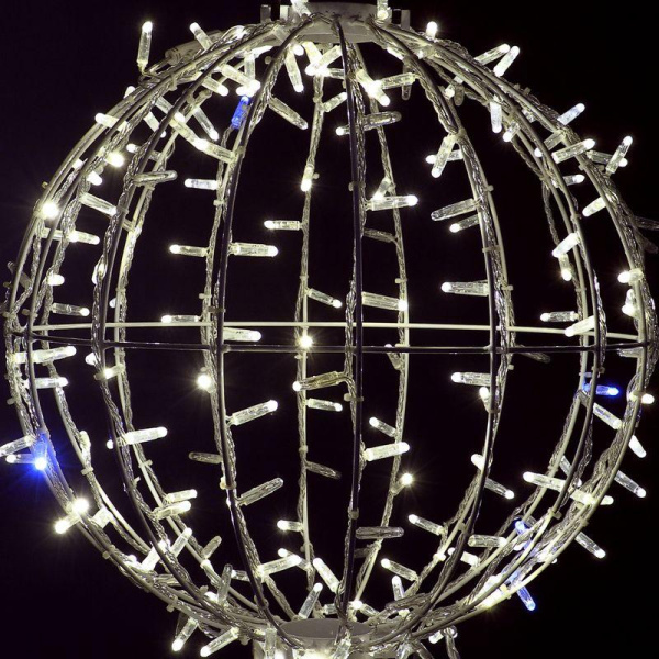 Фигура светодиодная "Шар" d50см 200LED тепл. бел. эффект мерцания 230В Neon-Night 501-615