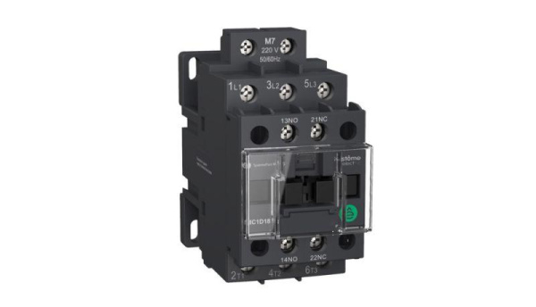 Контактор MC1D 3п 12А кат. 110В AC 1НО+1НЗ SE MC1D12F7