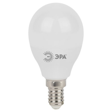 Лампа светодиодная P45-9W-860-E14 шар 720лм ЭРА Б0031411