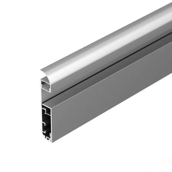 Профиль PLINTUS-H80-2000 ANOD L2000 алюм. Arlight 046390