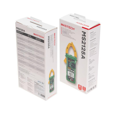 Клещи токовые MS2125A Mastech 13-1323