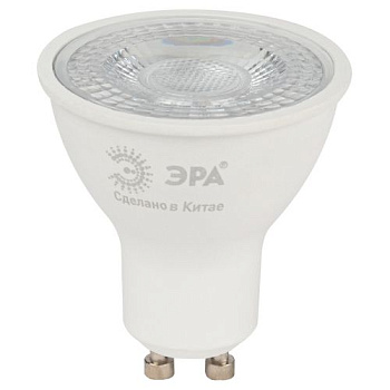 Лампа светодиодная STD LED Lense MR16-8W-840-GU10 GU10 8Вт линзованная софит нейтрал. бел. свет Эра Б0054942