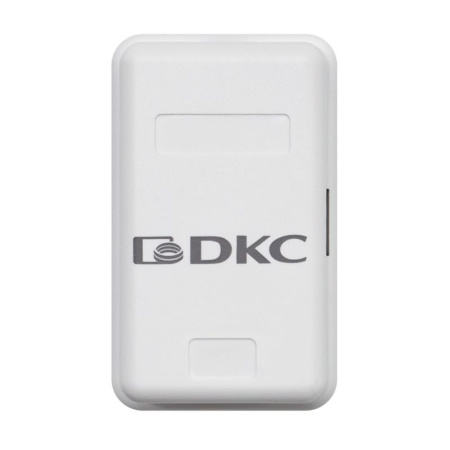 Розетка универсальная 1 порт для модулей Keystone DKC RNW1WH