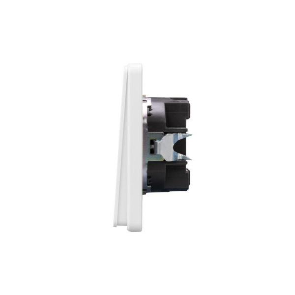 Выключатель 1-кл. СП ROUND MIELE 10А перламутр Kranz KR-78-0705-1
