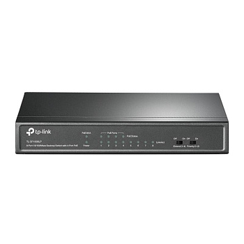 Коммутатор TL-SF1008LP 8-портовый 10/100Мбит/с неуправляемый с 4 портами PoE 41Вт метал. корпус настол. TP-Link 1792449