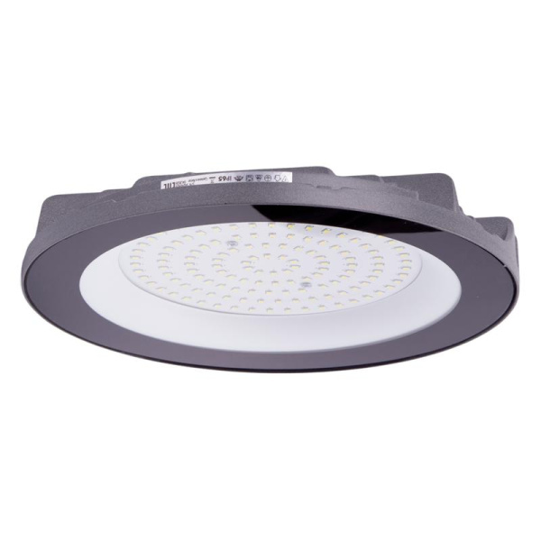 Светильник светодиодный High Bay ULY-U38C-200W/6500K IP65 GREY 200Вт 6500К IP65 20000лм 110град. промышлен. подвесной сер. TM Uniel UL-00013722
