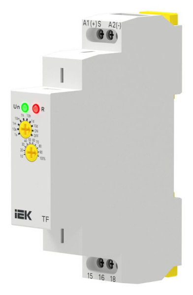 Реле задержки выключения TF 1 контакт 24-240В AC/DC IEK CTR-430-TF-1-10D-U240-C00