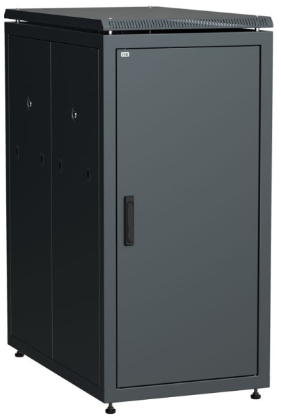 Шкаф сетевой 19дюйм LINEA N 18U 600х1000мм металлическая передняя дверь черн. ITK LN05-18U61-M