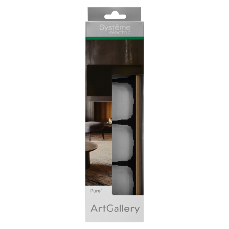 Рамка 4-м ArtGallery Pure органич. стекло шампань SE GAL320504