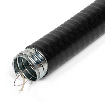 Металлорукав толстостенный МГ HEAVY DUTY 16 с протяжкой (уп.50м) Fortisflex 88435