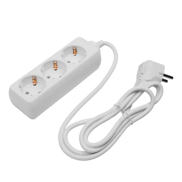Удлинитель 3х1.5м с заземл. 10А IP20 S 3х1.5-Z 3.5кВт Volsten 9311