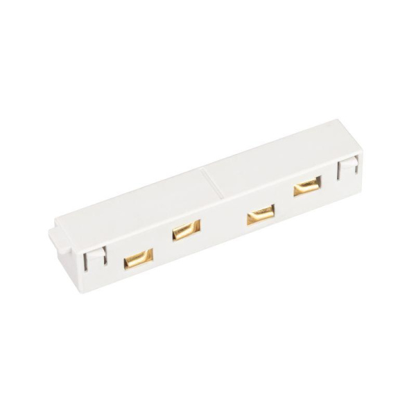 Коннектор прямой MAG-ORIENT-CON-I-POWER (WH) (IP20 пластик) Arlight 035805