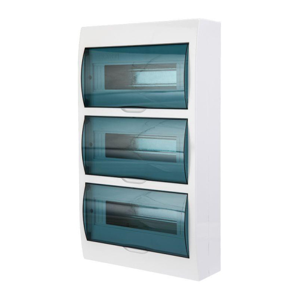 Бокс ЩРН-П-36 IP41 пластик. бел. Rexant 11-0336