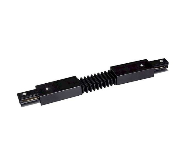 Коннектор гибкий F-образ. PTR CF-BL накладной/подвесной шинопровод черн. JazzWay 5014732