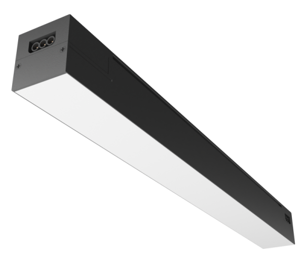 Светильник светодиодный офисный LPL-6009 900х55х55 36Вт 4000К LED черн. Ultraflash 15547