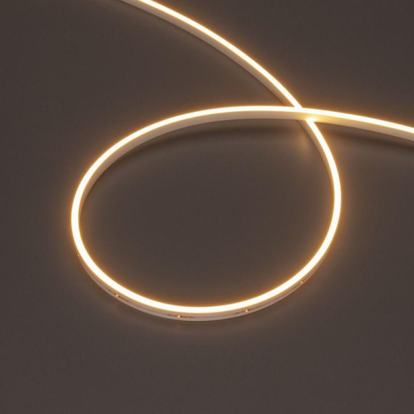 Лента светодиодная MOONLIGHT-SIDE-M196-03x06mm 24V Warm 2700К 7.2Вт/м IP54 2216 wire x2 прямой вывод кабеля герметичная (уп.5м) Arlight 039567