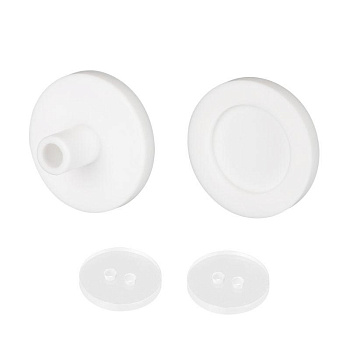 Заглушка MOONLIGHT-ROUND-30-CAP-TOP-L-SET-WH пластик бел. (комплект) Arlight 051302