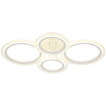 Светильник светодиодный Ring CLL-1-59-RC WH 59Вт 3000К-6000К 600х400х110 с пультом ДУ бел. Эра Б0069748