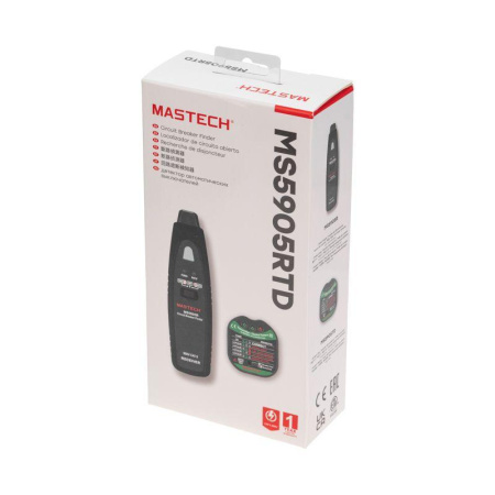 Тестер розеток детектор автоматов MS5905RTD Mastech 13-1265